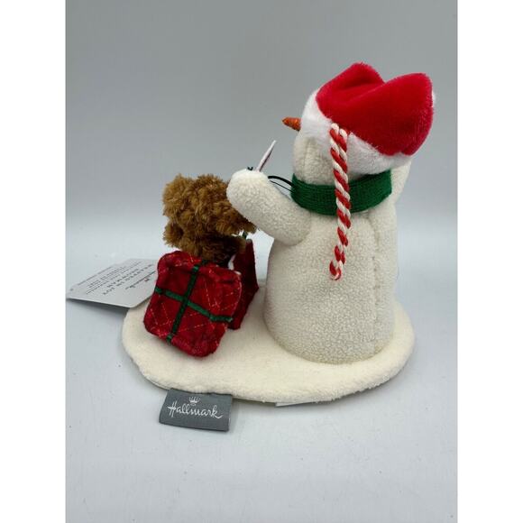 Hallmark Wrapped In Joy Snowman Dog Christmas Tree Holiday Ornament 2024 - Picture 3 of 5